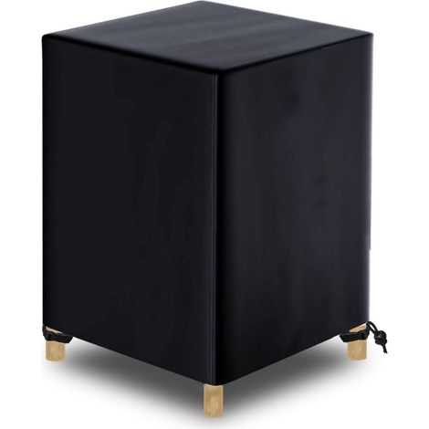 Housse de protection pour fauteuil de jardin imperméable et anti-UV 68x68x110cm (1/5)