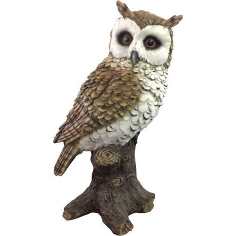 Verdelook Eule Gartenstatue
