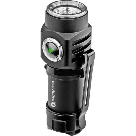 EverActive FL-50R Lampe de Poche Rechargeable 500 Lumens Noir (1/5)