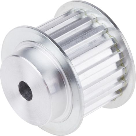 Poulie pour courroie crantée en Aluminium 19 dents , pas de 5mm, alésage 6mm ( Prix pour 1 ) (1/2)