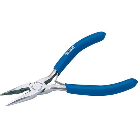 Draper 115mm Spring-Loaded Long Nose Pliers (Model 19647) – Precision Mini Radio Pliers with Ergonomic Design (1/5)