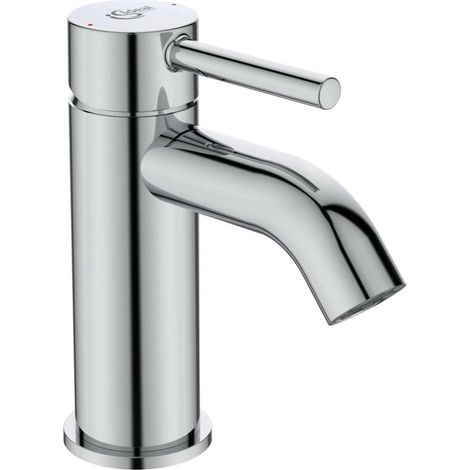 Miscelatore per lavabo IS Ceraline con apertura a pressione, cromato (1/4)