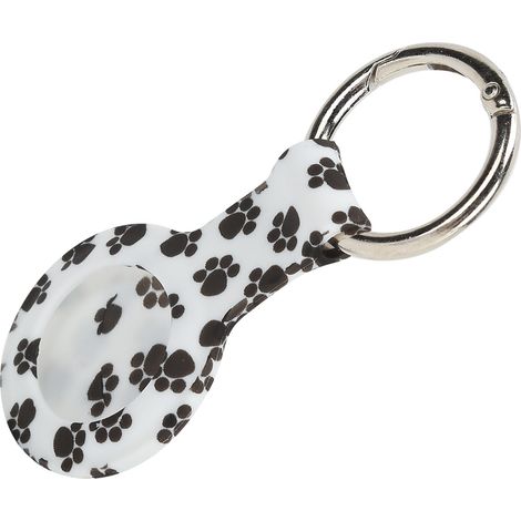 Étui de protection en silicone à motif imprimé avec boucle métallique, compatible avec les empreintes digitales pour iOS (1/5)
