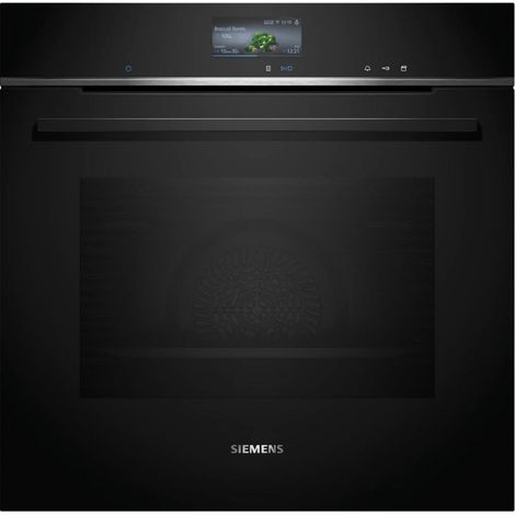 Integrierter kombidampfgarer 71l 60cm a+ schwarz pyrolyse - Siemens - HR776G3B1