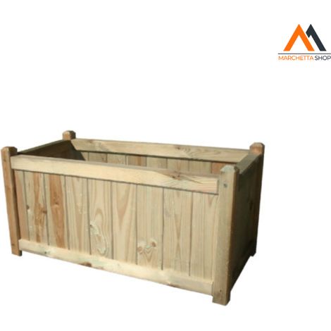 FIORIERA IN LEGNO 'VERACRUZ' 80 x 40 x h.40
