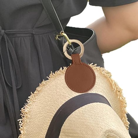 à chapeau de voyage Porte chapeau en cuir PU Pince de voyage
