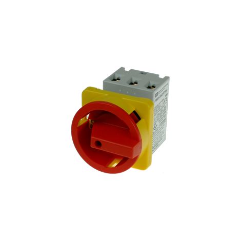 Sectionneur 3P, 100A, bouton 64 PM69-30100-RY64