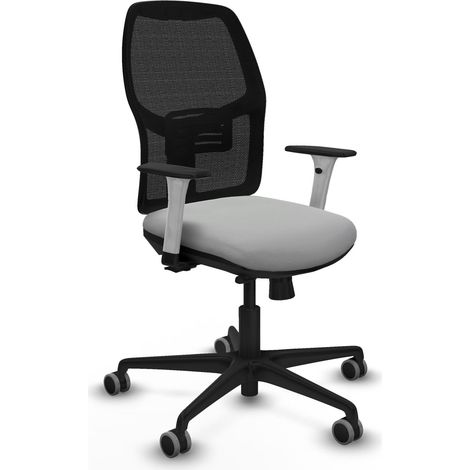 Silla de oficina piqueras y crespo Alfera blanco diseño rústico (1/2)