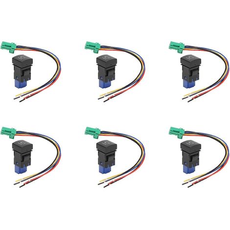6 botones de control de cámara para coche con cable para Toyota Camry XV70 2018, Avalon RAV4 2020, Prado 150 (1/5)