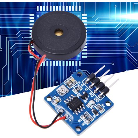 Module de capteur de vibrations piézoélectrique, module de commutation par vibrations, entrée analogique/numérique 5,0 V CC (1/5)