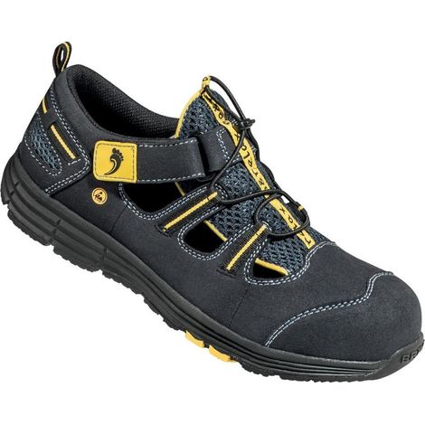 BAAK Sandale de sécurité Rene2 Taille 45 bleu / jaune - 72112-45 (1/5)