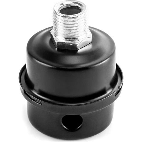Silencieux de compresseur d'air sans huile, accessoires de petite pompe à air pour compresseur d'air, filtre à air, élément de filtre à air, fer de 16 mm, élément de filtre jaune ordinaire