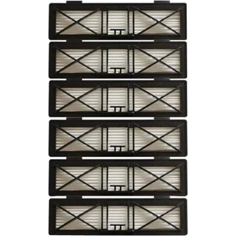 Lot de 6 filtres HEPA pour Neato Botvac D7 D3 D4 D5 D6 D70 D75 D80 D85 pour filtres Neato Botvac 75e 80 85 pièces, (1/4)