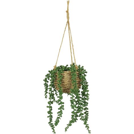 Succulente artificielle suspension 60cm (1/4)
