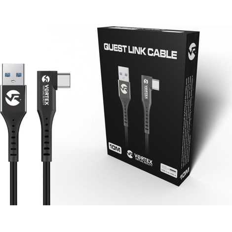 10 m langes Kabel von VortexVR USB-A für Meta Quest Link für Quest 3S, Quest 3 und Quest 2 (1/5)