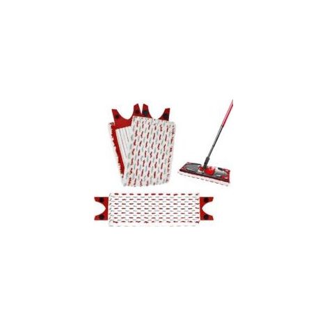 Set mit 2 Ersatz-Mikrofaserpads für Vileda EasyWring Ultramax, 1-2 Sprays, für alle Bodenarten Crezuo (1/4)