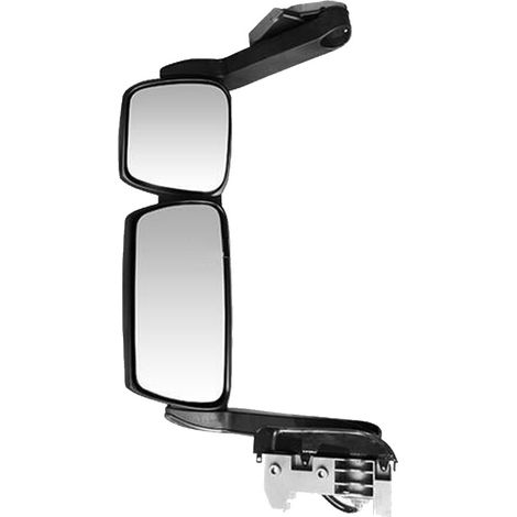 SPECCHIO RETROVISORE SINISTRO ELETTRICO E RISCALDATO BRACCIO LUNGO   - IVECO - Eurocargo Tector 75E13/120E21 - 504150551 - 5801341206 - 504369979 - 5801580261 -