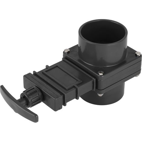 63-mm-Absperrventil für Wohnmobile, Hochleistungs-ABS-Wasserhahn mit großem Durchmesser, Abwasserablauf für Wohnwagen, Fallventil (1/5)