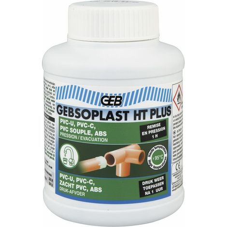 Colla PVC e ABS GEBSOPLAST HT PLUS