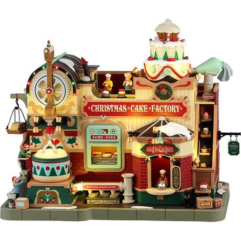 Christmas Cake Factory con fuente de alimentación 4.5V Cód. 45268