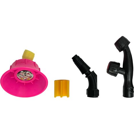 Bricoferr Kit de reparación para pulverizador a batéria - puntas y conexiones (1/2)