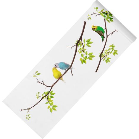 Stickers Muraux Oiseaux en Pvc Verts pour Chambre D'garçon et Filles, Autocollants Faciles à Poser Retirer sans Dommage, Décoration pour Murs et Vitres (1/5)