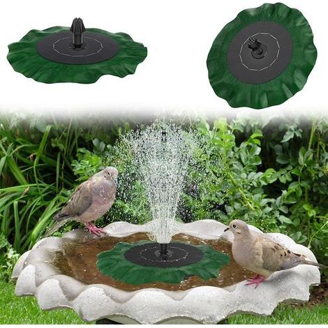 Lotus Solarpumpe, 7 Wasserstrahlarten, bürstenloser Motor, für Gartenteich (1/5)