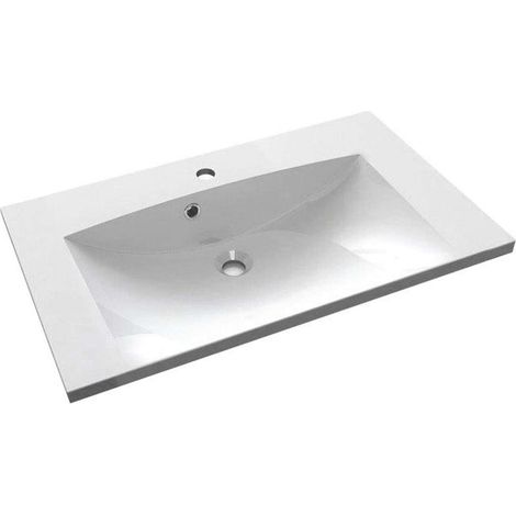 Sapho Maria - Lavabo da mobile 76x46 cm, bianco MA075 (1/3)