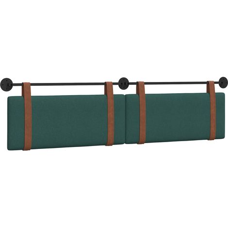 Maison Exclusive - Testiera sospesa Verde Scuro PU Antico