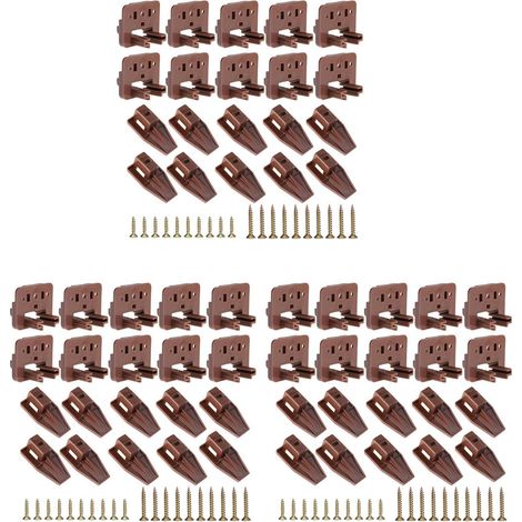 Lot de 30 glissières tiroir pour système central commodes et tables à (1/5)