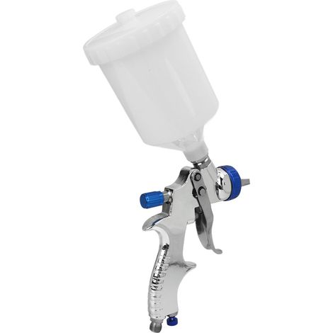 Pistolet pulvérisateur basse pression 600ml, buse réglable pour atomisation fine, anticorrosion, usage professionnel, peinture à l'eau (1/5)