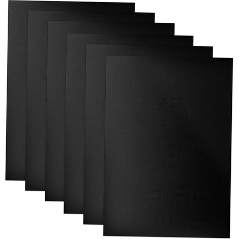 Lot De 6 Tapis De Cuisson Réutilisables Pour Four Antiadhésifs Pour Barbecue De Cuisinière Tapis De Cuisson Résistants À La Chaleur'-'- (1/5)