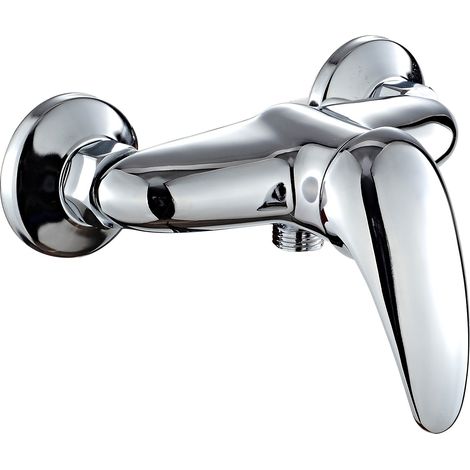 Robinet Mitigeur de douche chromé.