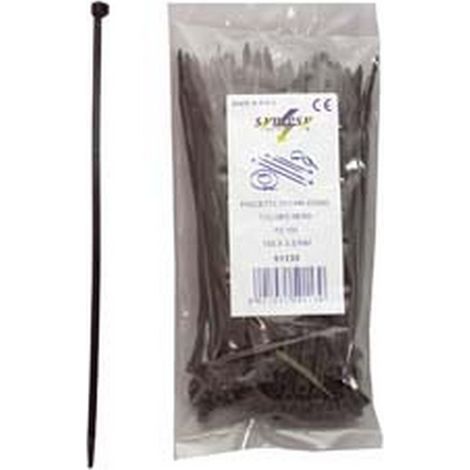 1BS FASCETTE NYLON NERE - mm.2,5x100
