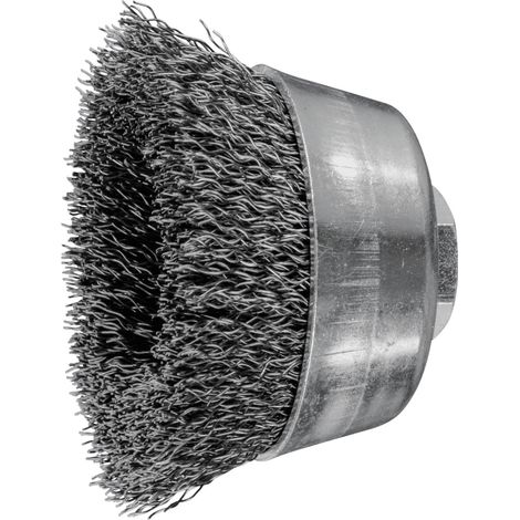 PFERD TOOLS Topfbürste ungezopft TBU Ø60mm M14 Stahl-Draht-Ø0,30 Winkelschleifer 5 Stk (1/5)