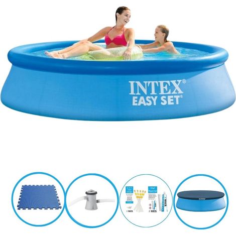 Intex Piscine Easy Set Ronde - 244x61 cm - 6-pièces S22400 (1/5)