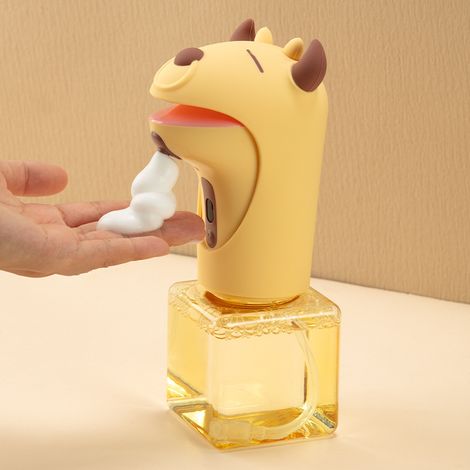 Filiyano-Distributeur de savon pour enfants, motif bulles de savon, fonctionne avec des piles sèches, machine à laver automatique à induction pour (1/5)