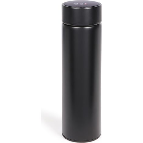 Bouteille isotherme affichage digital Livoo MEN393 - Inox - Capacité 500 ml + Filtre infuseur (1/5)