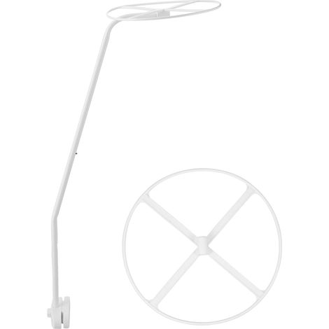 Support en métal blanc Healifty et cadre robuste pour (1/5)