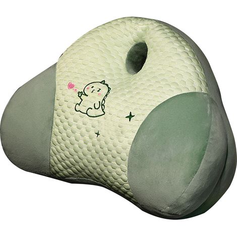 Coussin de chaise pour dos été soutien lombaire oreiller cartoon dinosaure pour canapé chambre bureau voiture (1/5)