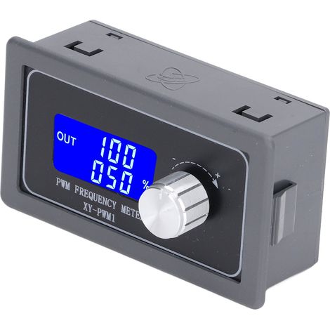 Frequenzgenerator mit PWM-Rechtecksignalimpuls, LCD-Anzeige, einstellbar für Motoransteuerung (1/5)