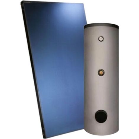 Sunny Habitat – Chauffe-eau solaire individuel 200L – Capacité 200L – Efficacité haut rendement – Installation par professionnels qualifiés (1/4)