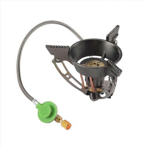 Windproof camping réchaud à gaz 3240W réchaud avec Piezo Ignition (1/5)