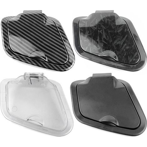 Cache-poussière pour coffre à outils avant modifié de moto (cache-poussière de première génération) (1/2)