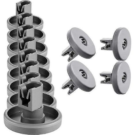 Lot de 12 roulettes pour panier inférieur de lave-vaisselle compatibles avec AEG, Electrolux, Favorit et Zanussi. (1/5)