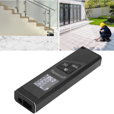 Neuer tragbarer Entfernungsmesser, hochpräzises elektronisches Lineal aus Aluminiumlegierung (1/5)