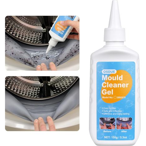 Gel antimuffa da 150 g, gel elimina-muffa, ideale per disinfettare e distruggere la muffa in ambienti umidi, formula express ad alta concentrazione. (1/5)