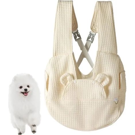 Sac de Transport - Coton - Pour Chien et Chat - Jusqu'à 6 Kg (1/4)