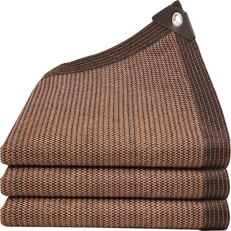 Telo ombreggiante 95% con occhielli, protezione solare per giardino, pergola, piante da patio, serra, pollaio, esterni [2 x 4 m] (1/5)