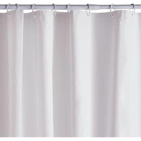Tenda da Doccia TODAY Bianco PEVA 180 x 200 cm (12 Unità)